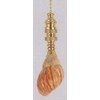 Snail Sea Shell Ceiling Fan Pull, 1"h with 12" Polished