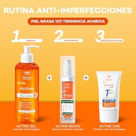Darrow Protector Solar Facial Dermatolgico Actine One FPS50, Bloqueador Solar con Acido Hialuronico, Toque Seco, Invisible, Textura en Gel...         