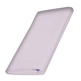 Stylesindia Men's Cotton Lungi Sarong Mundu Dhoti Kaili India Ethnic Dress Solid Colors Pre Stitched Ready to Wear, Milky Grey, One Size