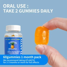 ATLANTIX - Men's Health Supplement Gummies - Sugar-Free - 60 Gummies - One-Month Supply Healthcare Dietary supplements men