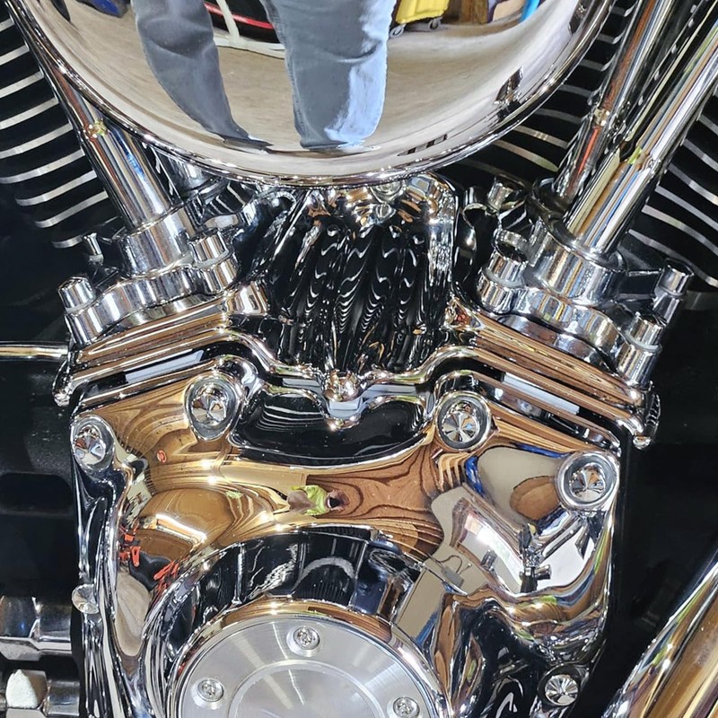 Chrome Tappet Lifter Block Accent Cover Fit for Harley Touring