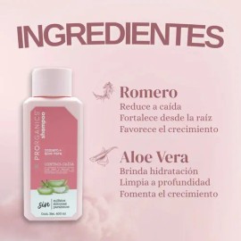 Shampoo Orgánico Prorganics Anticaída Sin Sulfatos 400ml