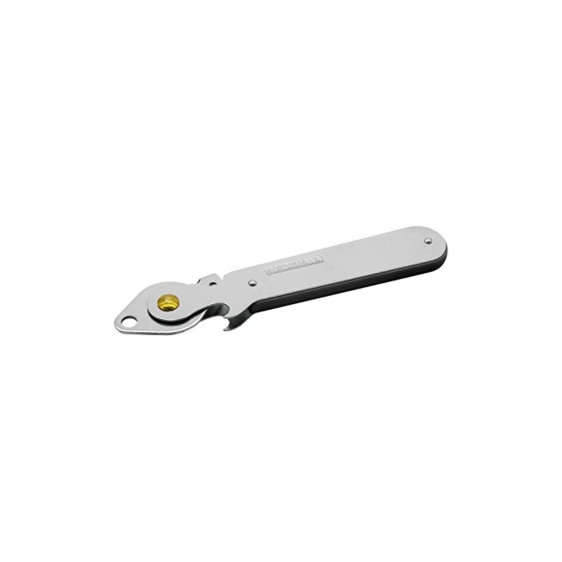FACKELMANN 45514 Leva apriscatole con Levacapsule 15 cm in Nichel/HDPE/Acciaio