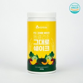 New Fran freeze-dried shake 450g / 뉴프랜 동결건조 그대로 쉐이크 450g