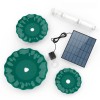 3 Tiered Bird Bath with 3.5W Solar Pump Solar Fountain