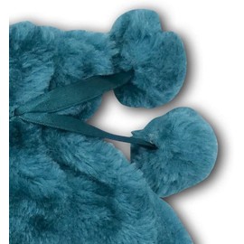 SWISSPACK Hot Water Bottles, 2L Hot Water Bottles with Removable Knitted Cover,Washable Comfortable,Natural Rubber Warm Bag for Neck and Shoulders, Back, Legs,Waist Warm (Green Super Soft Cover)