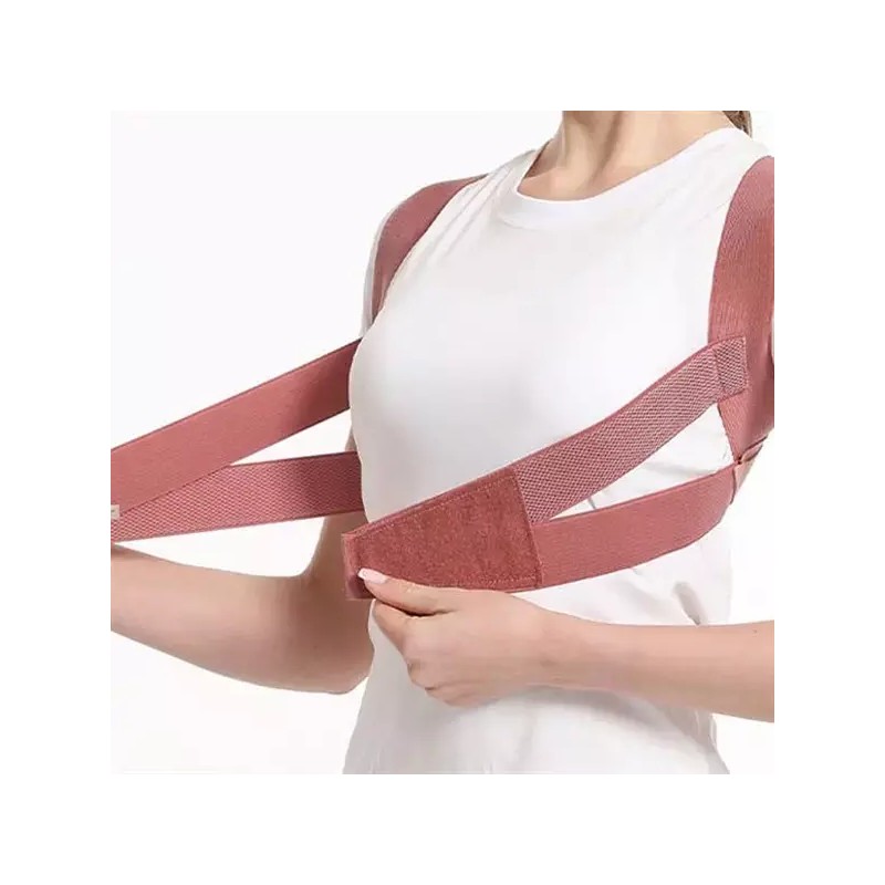 Barun Posture Corrector 말린어깨교정기 바른자세교정기 라운드숄더밴드 굽은등펴기 [M] Dried Shoulder