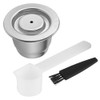 Stainless Steel Reusable Coffee Capsule Shell Coffee Filter Fit for