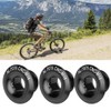 3Pcs 18mm Bike Crank Cap Aluminum Alloy Bicycle Shaft Axis