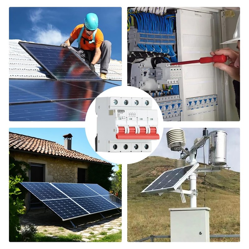 CILIA Isolator Switch 25A/40A/63A 4P 415V AC Mounting on DIN