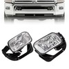 HECASA Fog Lights Lamps Compatible with 2009-2018 Dodge Ram 1500/2500/3500
