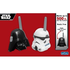 eKids Star Wars Darth Vader and Storm Trooper Walkie Talkies for Kids