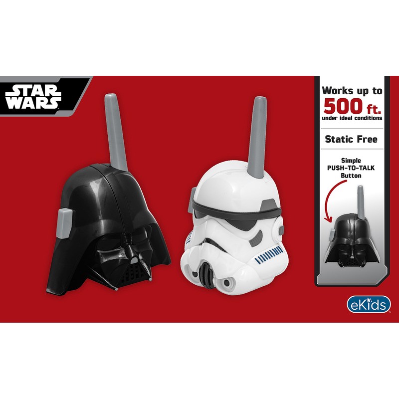 eKids Star Wars Darth Vader and Storm Trooper Walkie Talkies