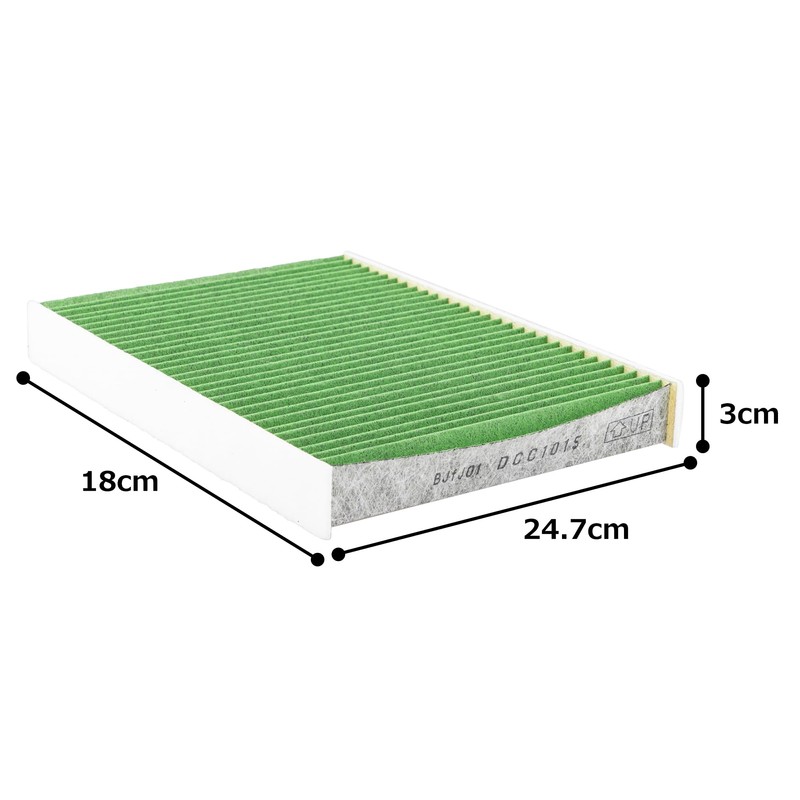 Denso DCC1015 Clean Air Filter, Model Number: 0145353950