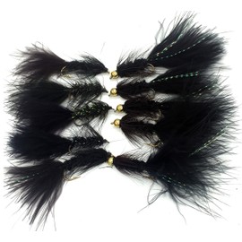 Fly Fishing WOOLLY BUGGER SET Beadhead and Non beadhead LURES/STREAMERS set of 16 flies Sizes 8-12#181