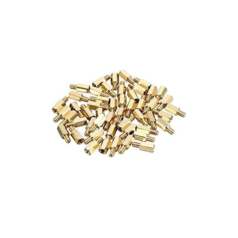 sourcing map Pack of 50 M4 10 + 6 mm