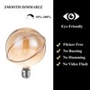 Sunaiony Large Globe Decorative Light Bulb 40 Watt Equivalent, LED