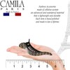 Camila Paris CP2509 French Hair Clips for Women, Hair Side
