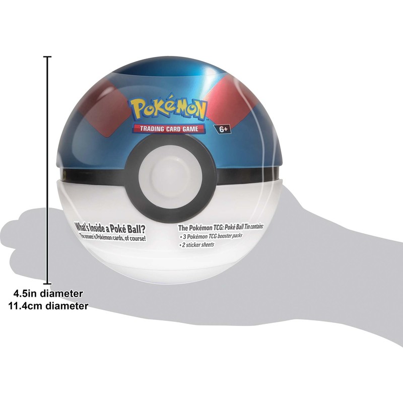 Pokémon TCG Poke Ball Tin - Se enviará Aleatorio