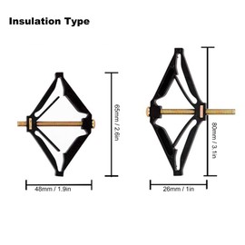 Juego de 40 Herramientas de Reparación de Caja de Interruptores de 86mm Reparador de Casete Inferior Juego Fijo para Garaje de Casa