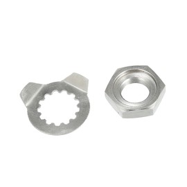 A ABSOPRO Vorn Ritzel Lock Unterlegscheibe für Yamaha 660R YFM660R 2005 (Set von 2)