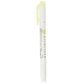 Zebra Highlighter Mildliner, Mild Yellow (WKT7-MY)