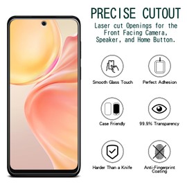 KAREEN [2-Pack] Screen Protector Designed for Motorola Moto G 5G 2023 Tempered Glass, Anti Scratch, Bubble Free, 9H Hardness, Easy to Install