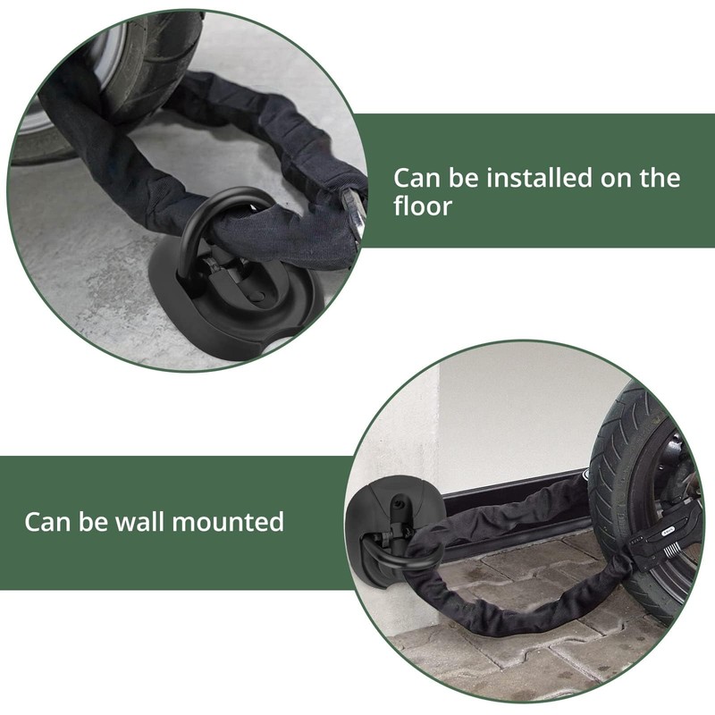 EYPINS Security Ground Anchor, Heavy Duty Alloy Steel Anti-Theft Floor