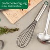 Chefkoch trifft Fackelmann - Premium Stainless Steel Whisk, Heat Resistant