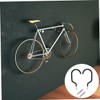 BUGUUYO Bicycle Hangers Wall Mounted Bicycle Hook Garage Hooks for