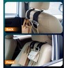 Car Headrest Hooks for Seat Back Storage, Purses and Bags