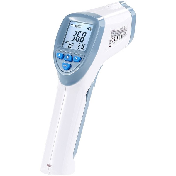 newgen medicals Forehead Thermometer: Medical 2-in-1 Infrared Forehead & Surface Thermometer (Fever Meter, Contactless Thermometer, Health)
