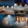 Tryme Small Solar Lights for Chain Link Fence Outdoor Motion