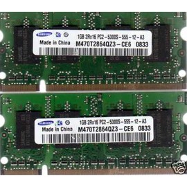 Major brand NEW 2GB 2x 1GB Kit Apple MacBook 2.0GHz 13" A1181 DDR2 Laptop/Noteboo