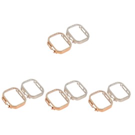 Gatuida 8pcs Bumper Protective Case for Lightweight Scratch-Resistant Watch Cover Easy Access to Buttons for Women Accessories