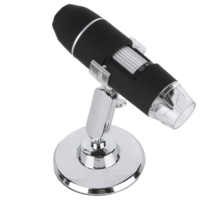 USB Microscope 8LED 1000X 640x480P Microscope with Stand for Android