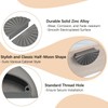 YELARXI Half Moon Cabinet Pulls Zinc Alloy Drawer Pulls Cabinet