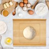 SoeKoa Reversible Wood Pastry Board, 20"X24"Kneading Board, Pastry Board for