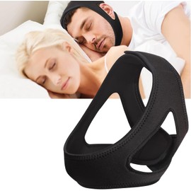 Anti Snore Chin Strap Devices, Comfortable Stop Snoring Solution for Sleep Chin Strap, Adjustable and Breathable Anti Snoring Devices, Suitable for Men and Women Universal Size