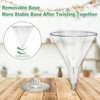 FYSUIMU 80 Pack 7oz Plastic Martini Glasses with Pearl Cocktail