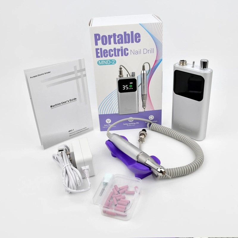 Private Label Machine Polisher Tools Portable Gradient Brushless Electric Nail