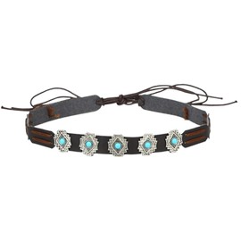 Hat Band Cowboy Hat Band Western Hat Band Handmade Leather Ethnic Western Straw Felt for Panama Hat Belt Replacement