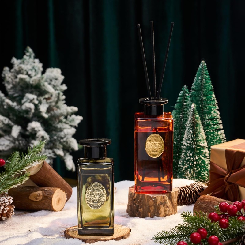 M&SENSE 10.14 oz Large Reed Diffuser Set | Neroli Noir