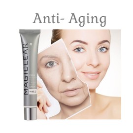 MAGICLEAR Luxury Skin Care Anti-Aging Night cream Daily Face Moisturizer with Madecassoside, Vitamin C, E, for Dark Spots with Niacinamide Swiss brand 1.76