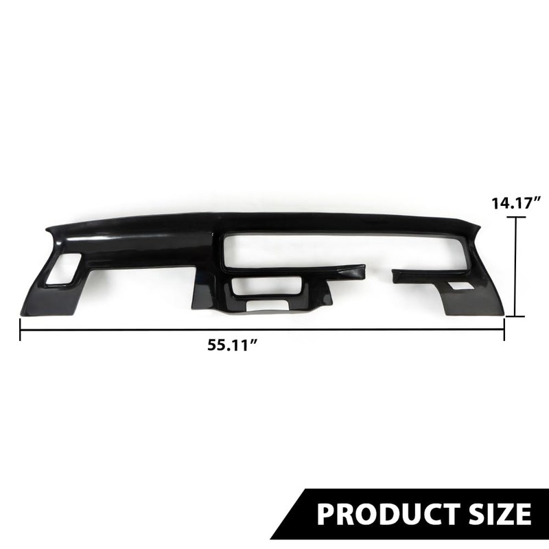 PIT66 Dash Board Pad Bezel Cover, Compatible with Pontiac Firebird