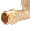 Brass WaterTap G1/2in Thread Spiral Opening Switch for Household Washing