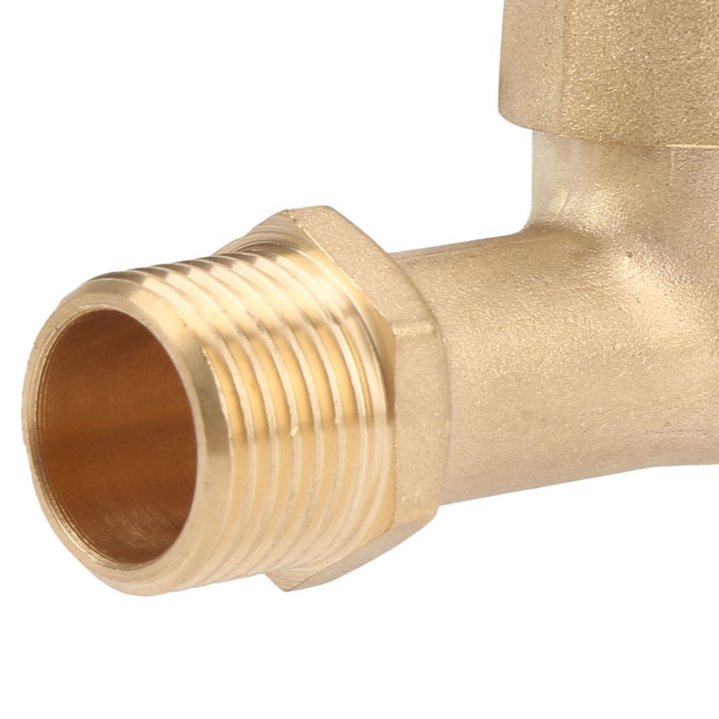 Brass WaterTap G1/2in Thread Spiral Opening Switch for Household Washing