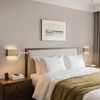 Wood Wall Sconce Indoor Wall Lights Hardwired 1 Pack Up