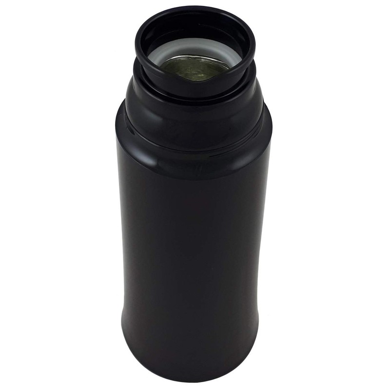 Helios Elegance Isolierflasche, Kunststoff, schwarz, 0,5 Liter