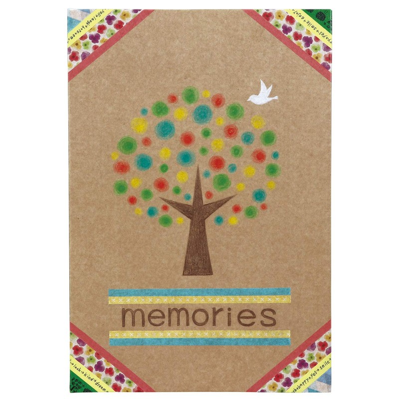 Artec 5444 Album/Memories/Children/Leave/Record/Kid/Handmade/Scrapbooking/Square/Photography/Brown